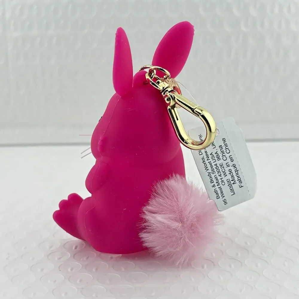 Bath & Body Works Pocketbac Hand Sanitizer Hand Gel Holder - Pink Rabbit Bunny